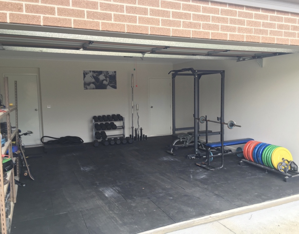 Turning your garage into a gym new arrivals