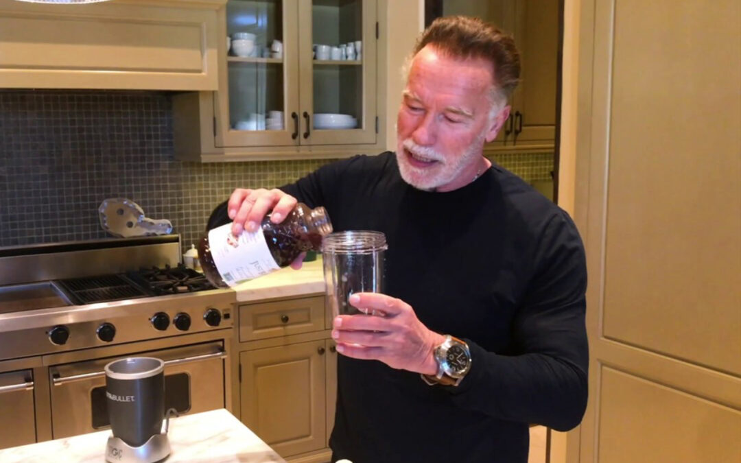 Arnold Schwarzenegger Shared the Go-To Salad and Protein Shake He Eats Every Night