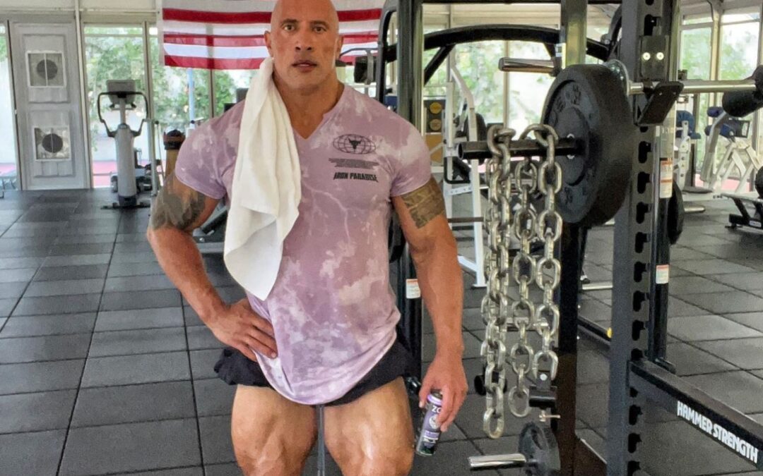 Check Out The Latest Gruelling Chest Day Finisher From The Rock