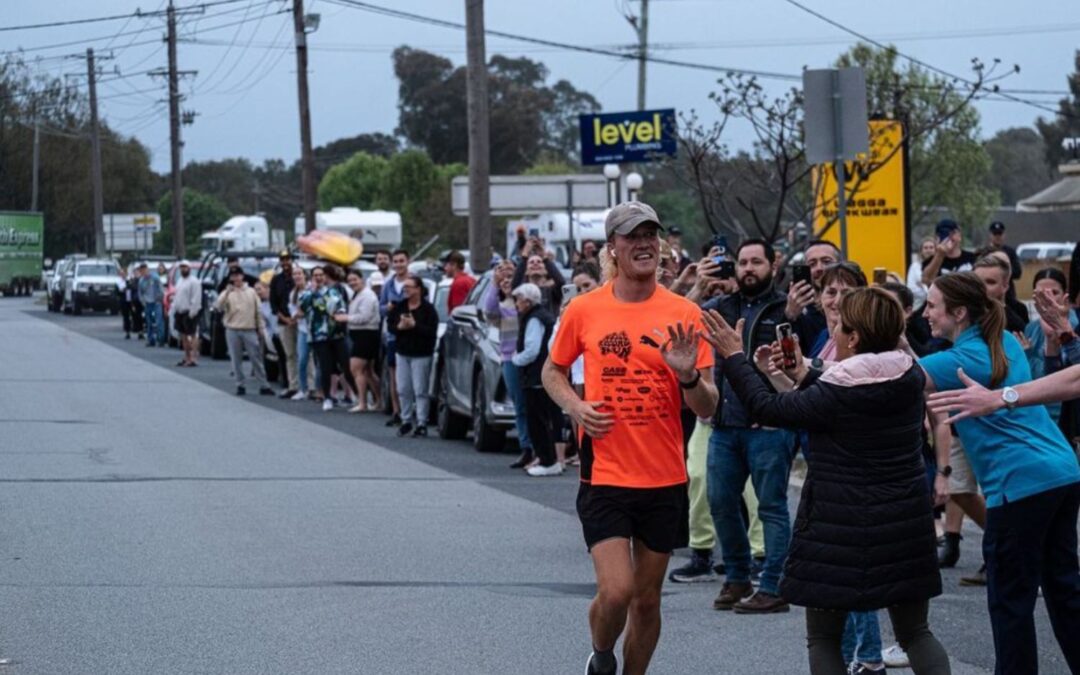 Nedd Brockmann Completes 3,800km Run From Cottesloe To Bondi Beach