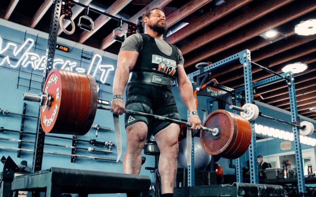Watch This Powerlifter Take On The Training Of A World’s Strongest Man