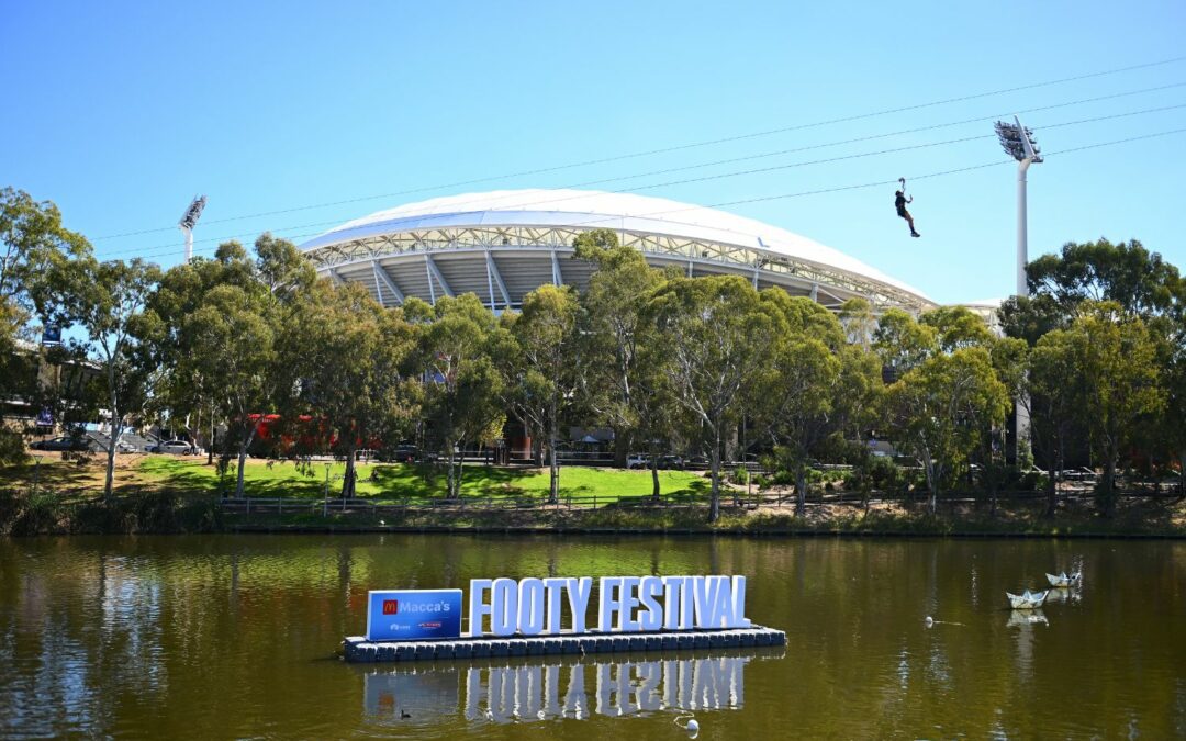 Faultless footy, cutting-edge cars, and an atmosphere like no other: a weekend in Adelaide for Gather Round
