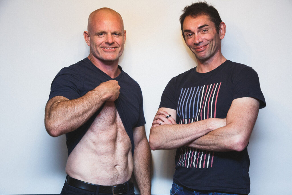 Trent Scanlen and Dr Harry Weisinger