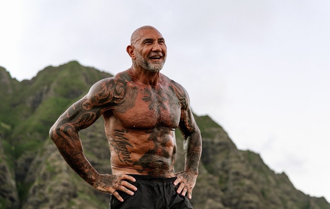 The workout routine and diet plan that keeps Dave Bautista ripped at 56