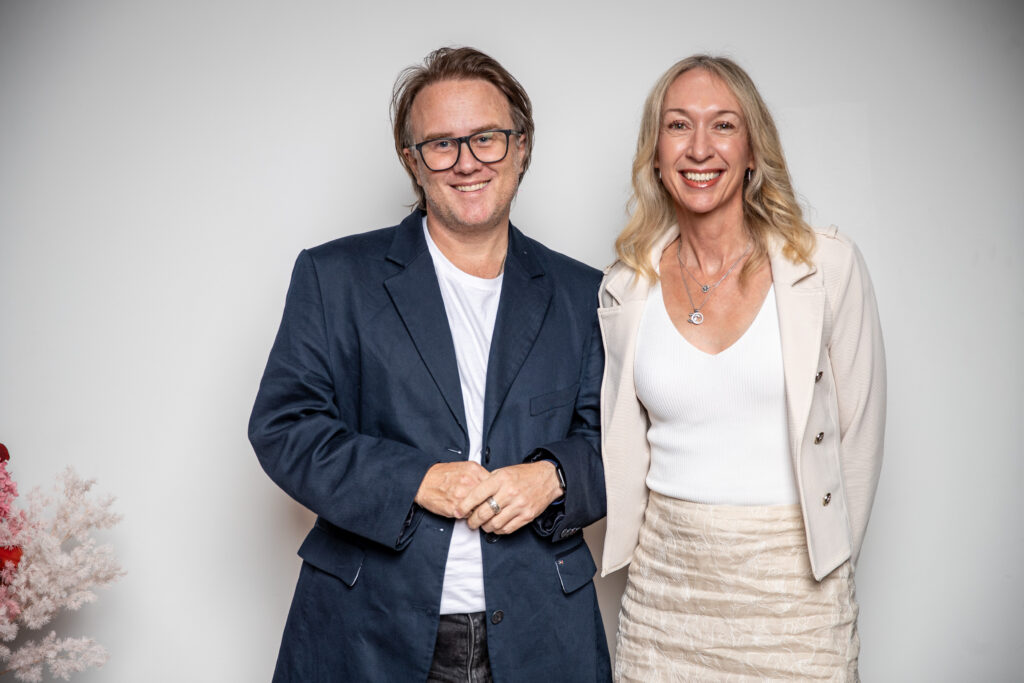 Jonathon Moran and Dr Jodie Lowinger
