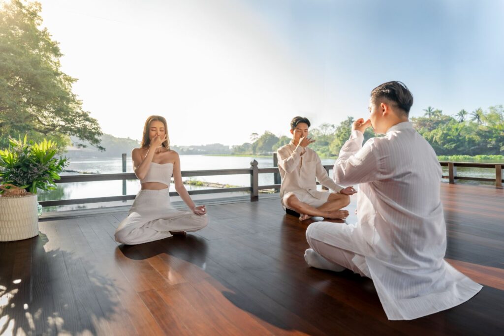 RXV Wellness Village meditation