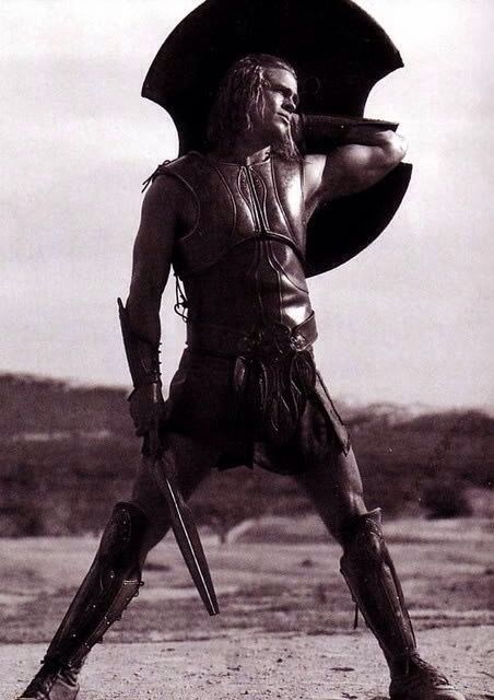 Brad Pitt Troy workout