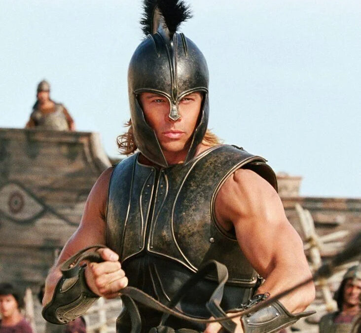 Revisiting the full-body workout Brad Pitt did every day to beef up for ‘Troy’