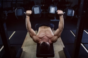 dumbbell bench press