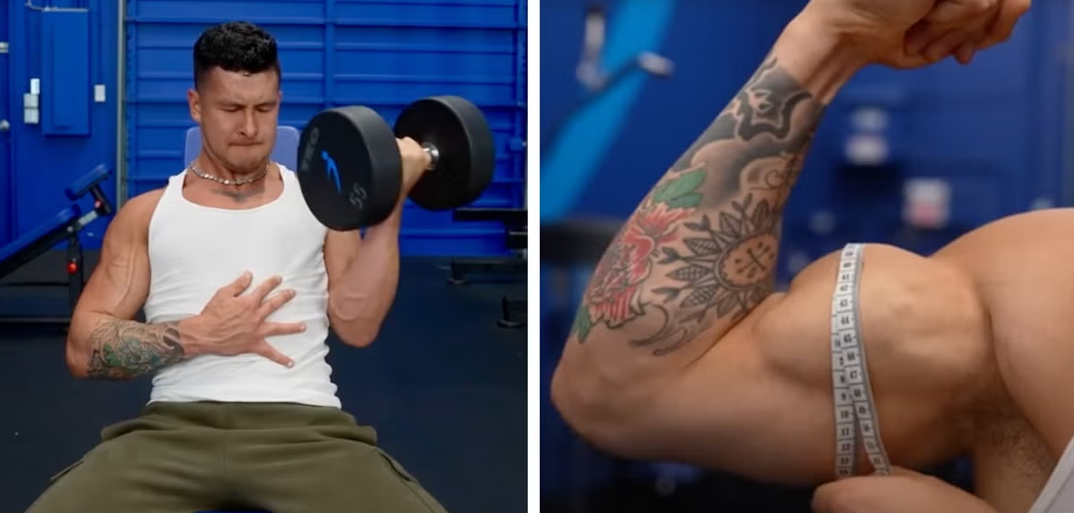 YouTuber trains one side of his body heavy and one side light for 60 days – here’s what worked best