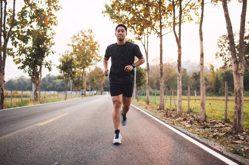 running