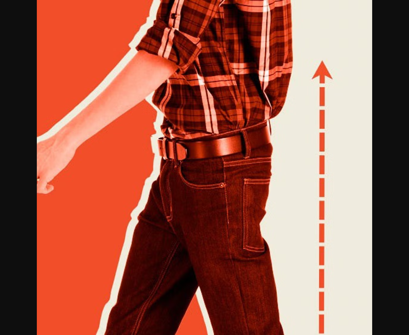 The man with no butt